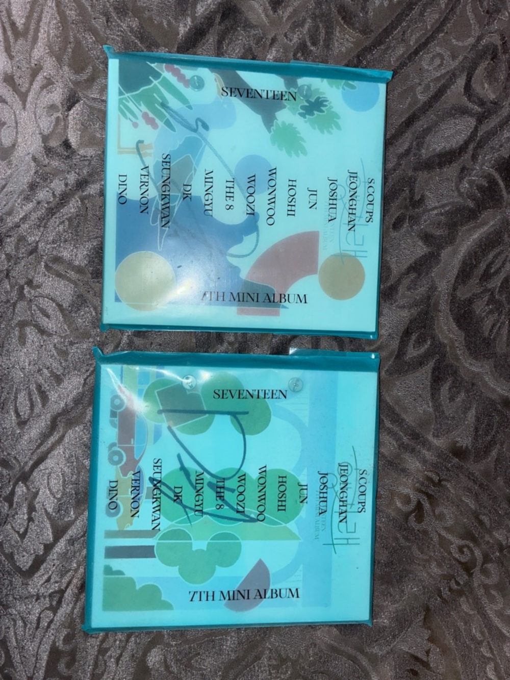 KPOP SEVENTEEN 7th Mini Album - Turquoise Blue CD